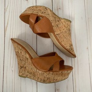 Spirit Moda AVA-4 Orange Women's Fashion Wedges